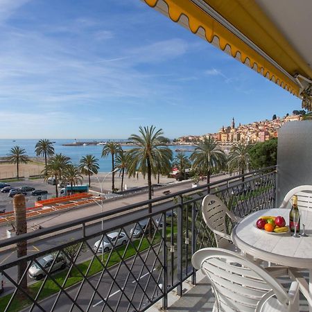 Studio Climatise Avec Terrasse Face Mer A Menton - Fr-1-196-208 ภายนอก รูปภาพ